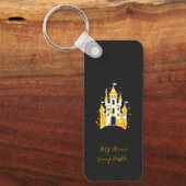 Mijn huis is mijn kasteel sleutelhanger (Voorkant)