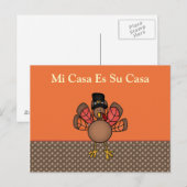 Mijn huis is uw huis briefkaart (Voorkant / Achterkant)