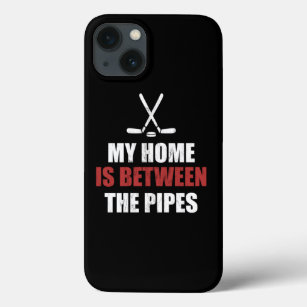 Mijn huis ligt tussen de pijpleidingen Hockey Goal Case-Mate iPhone Case