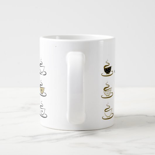 Mijn huis Mijn regels Mijn koffie Grote Koffiekop (Achterkant)