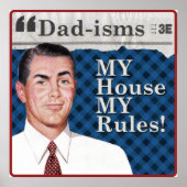 MIJN huis MIJN regels poster (Voorkant)