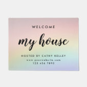 Mijn huis Real Estate Rainbow Realtor Deurmat (Voorkant)
