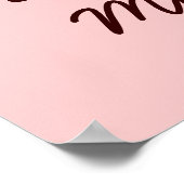 Mijn huis was vorige week schoon poster (Hoek)