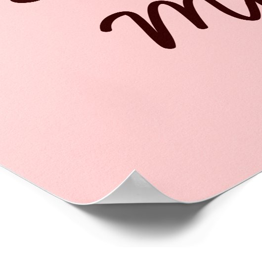 Mijn huis was vorige week schoon poster (Hoek)