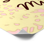 Mijn huis was vorige week schoon poster (Hoek)