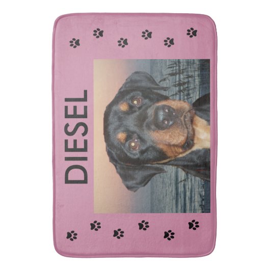 Mijn huisdier en poten badmat (Voorkant Verticaal)