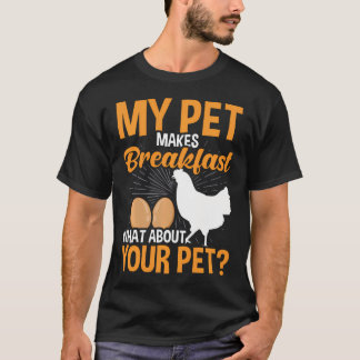 Mijn huisdier maakt ontbijt, hoe zit het met jouw  t-shirt