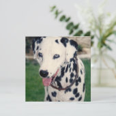 Mijn huisdier vriend upload je eigen foto op maat kaart (Staand voorkant)