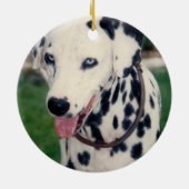 Mijn huisdier vriend upload je eigen foto op maat keramisch ornament (Achterkant)