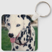 Mijn huisdier vriend upload je eigen foto op maat sleutelhanger (Achterkant)