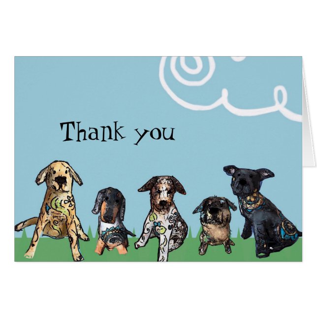 Mijn huisgenoten Dank u. (Voorkant Horizontaal)