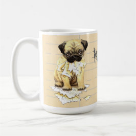 Mijn huiswerk van Pug Ate Koffiemok