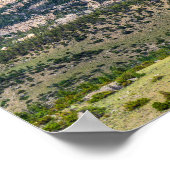 Mijn hulp komt van de Heer. Bergen. Lift ogen Poster (Hoek)