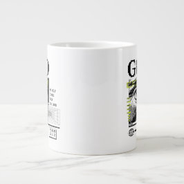 Mijn hulp komt van de Heer Psalm 121:2 retrowave Grote Koffiekop