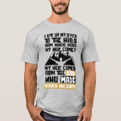 Mijn hulp komt van de Heer T-shirt (Voorkant)