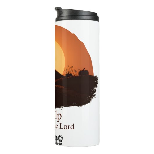 Mijn hulp komt van de Heer Thermosbeker (Geroteerd rechts)