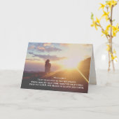 Mijn hulp komt van de LORD. Kaart (Gele Bloem)