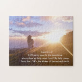 Mijn hulp komt van de LORD. Legpuzzel (Horizontaal)