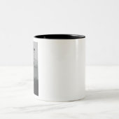 Mijn hulp komt van Yah Tweekleurige Koffiemok (Center)