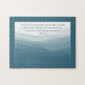 Mijn hulp van de bergen Blue Ridge puzzel Legpuzzel (Horizontaal)