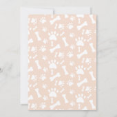 Mijn Humans gaan trouwen verloving grappige foto Aankondiging (Achterkant)