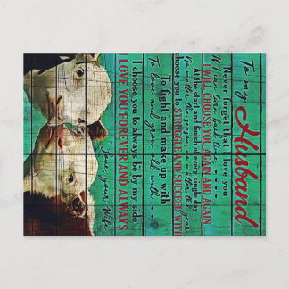 Mijn Husband Letter Gift | Brief voor hem | Briefkaart