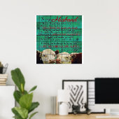 Mijn Husband Letter Gift | Brief voor hem | Poster (Thuiskantoor)
