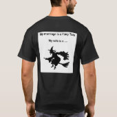 Mijn huwelijk is een Fairy Tale T-shirt (Achterkant)