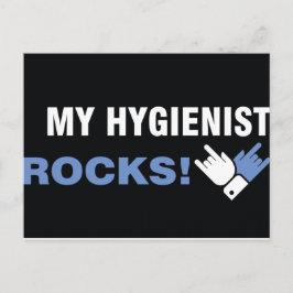 Mijn Hygienist Rocks Briefkaart