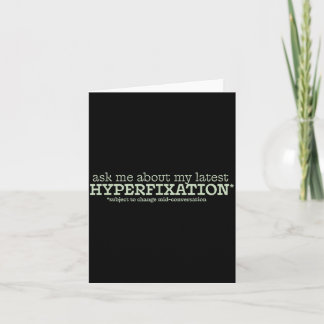 Mijn hyperfixatie kaart