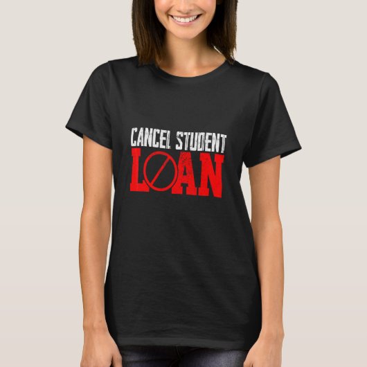 Mijn hypotheek identificeert zich als een studie l t-shirt (Voorkant)