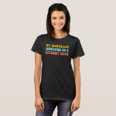 Mijn hypotheek identificeert zich als een studievo t-shirt (Voorkant volledig)