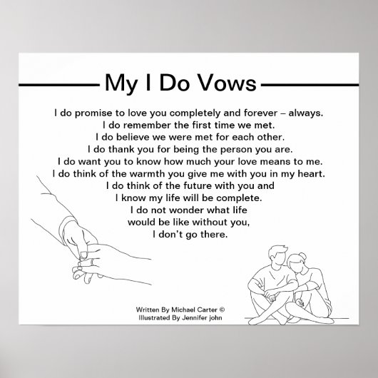 Mijn I Do Vows__Poster Poster (Voorkant)