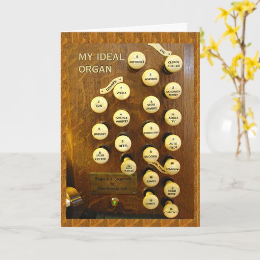 Mijn ideale moederkaart kaart (Gele Bloem)