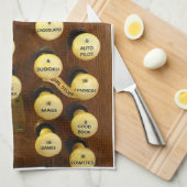 Mijn ideale orgaanhanddoek theedoek (Quarter Fold)