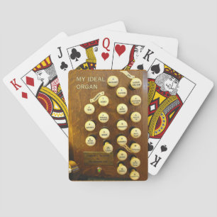 Mijn ideale orgaanspeelkaarten speelkaarten