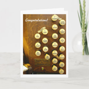 Mijn ideale orgel Felicitatiekaart Kaart