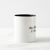 Mijn idee is als een stalen zeef tweekleurige koffiemok (Center)