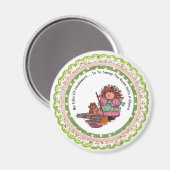 Mijn Idee van Huiswerkmagneet Magneet (Voorkant / Achterkant)