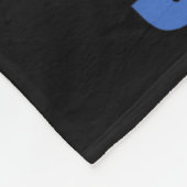 Mijn idee van zelfzorg omvat sushi  fleece deken (Hoek)