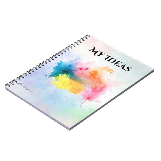 Mijn ideeën Notitieboek (Linkerzijde)