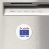 Mijn identiteit Europese Unie Magneet (Insitu (Vaatwasser))