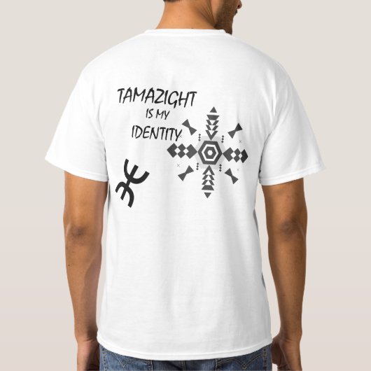 Mijn identiteit t-shirt (Achterkant)