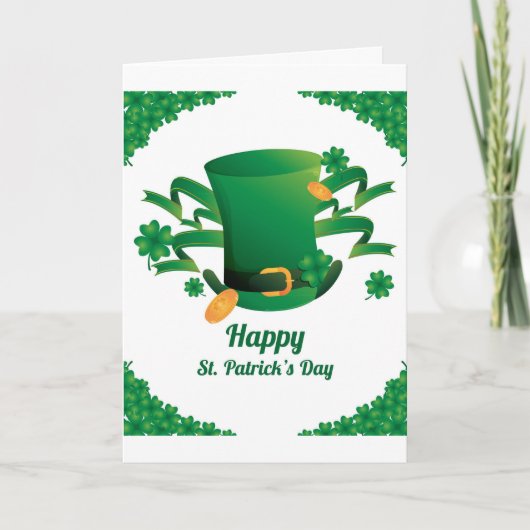 Mijn Iers gebed.. St. Patrick's Day Kaart (Voorkant)