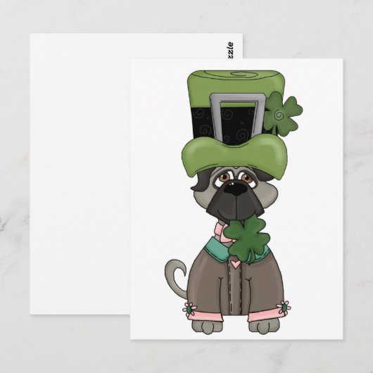 Mijn Iers Pet Briefkaart (Voorkant / Achterkant)