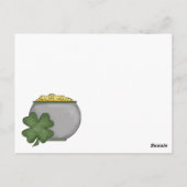 Mijn Iers Pet Briefkaart (Achterkant)