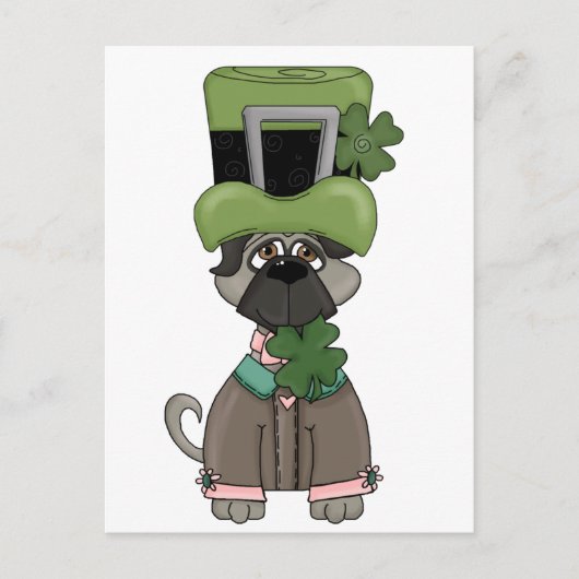 Mijn Iers Pet Briefkaart (Voorkant)