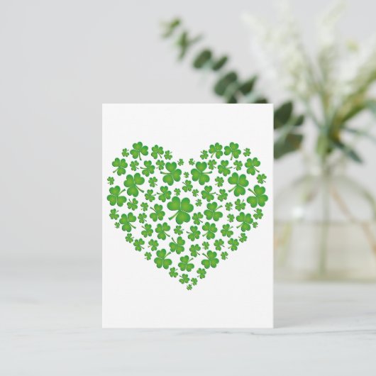 Mijn Ierse hart Briefkaart (Staand voorkant)