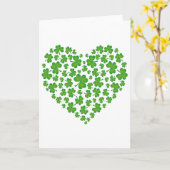 Mijn Ierse hart Kaart (Gele Bloem)