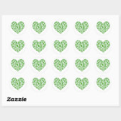 Mijn Ierse hart Ronde Sticker (Vel)